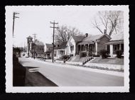 Houses on West First Street, Greenville, N.C.